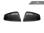 Kies-Motorsports AutoTecknic USA AutoTecknic Replacement Version II Dry Carbon Mirror Covers - A90 Supra 2020-Up