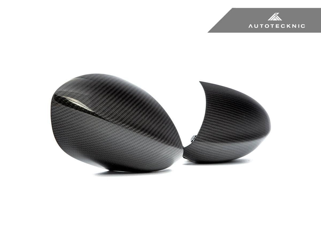 Kies-Motorsports AutoTecknic USA AutoTecknic Replacement Version II Dry Carbon Mirror Covers - BMW E9X M3 | E82 1M