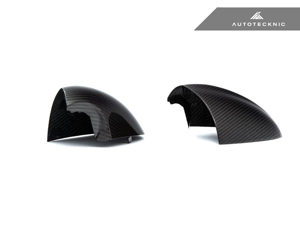 Kies-Motorsports AutoTecknic USA AutoTecknic Replacement Version II Dry Carbon Mirror Covers - BMW E9X M3 | E82 1M