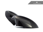 Kies-Motorsports AutoTecknic USA AutoTecknic Replacement Version II Dry Carbon Mirror Covers - BMW E9X M3 | E82 1M E82 1M / Plain Weave (1X1) / Gloss Finish