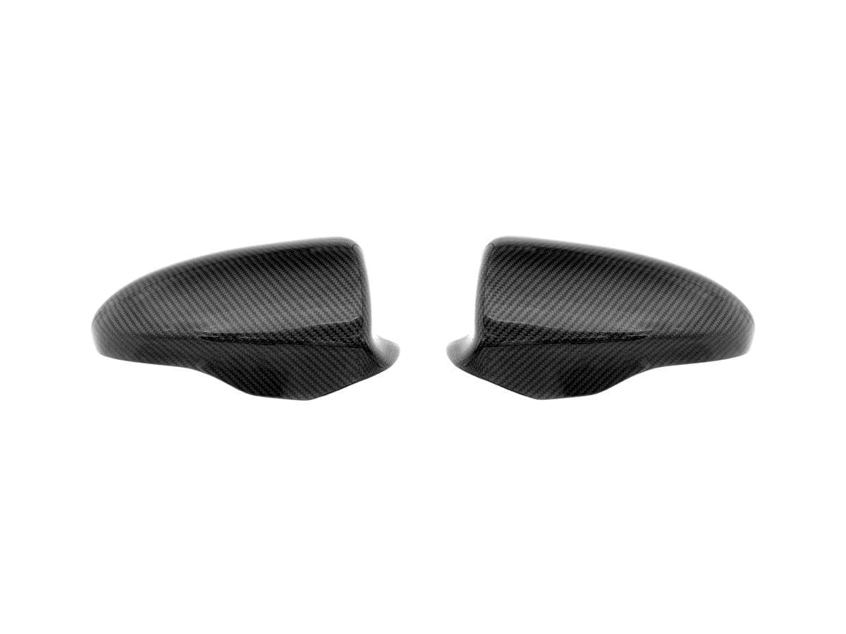 Kies-Motorsports AutoTecknic USA AutoTecknic Replacement Version II Dry Carbon Mirror Covers - BMW F10 M5 F10 M5 / Gloss Finish / Twill Weave (2X2)