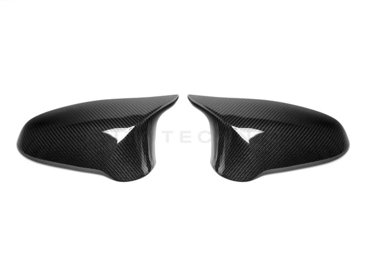 Kies-Motorsports AutoTecknic USA AutoTecknic Replacement Version II Dry Carbon Mirror Covers - BMW F87 M2 Competition | F80 M3 | F82/ F83 M4 Main image