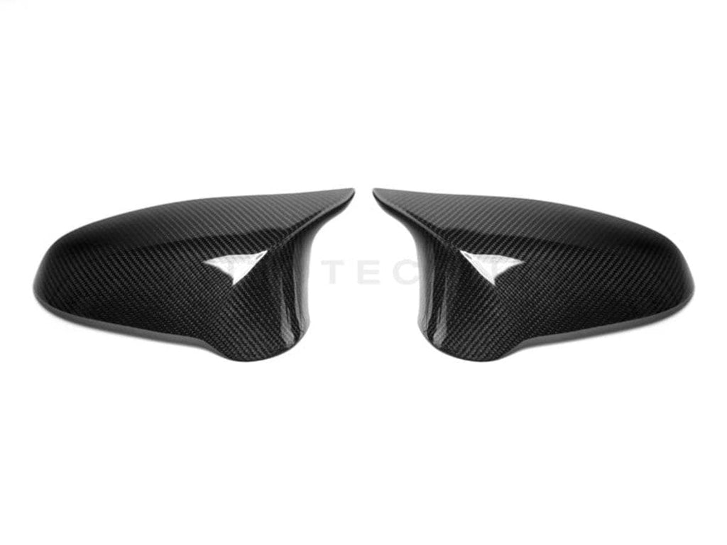 Kies-Motorsports AutoTecknic USA AutoTecknic Replacement Version II Dry Carbon Mirror Covers - BMW F87 M2 Competition | F80 M3 | F82/ F83 M4