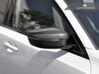 Kies-Motorsports AutoTecknic USA AutoTecknic Replacement Version II Dry Carbon Mirror Covers - BMW G30 5-Series | G32 6-Series GT | G11 7-Series