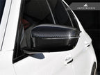 Kies-Motorsports AutoTecknic USA AutoTecknic Replacement Version II Dry Carbon Mirror Covers - BMW G30 5-Series | G32 6-Series GT | G11 7-Series