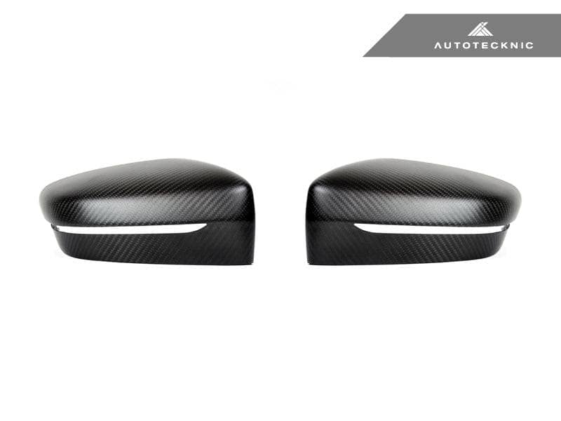 Kies-Motorsports AutoTecknic USA AutoTecknic Replacement Version II Dry Carbon Mirror Covers - BMW G30 5-Series | G32 6-Series GT | G11 7-Series