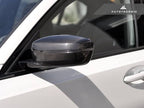 Kies-Motorsports AutoTecknic USA AutoTecknic Replacement Version II Dry Carbon Mirror Covers - BMW G30 5-Series | G32 6-Series GT | G11 7-Series