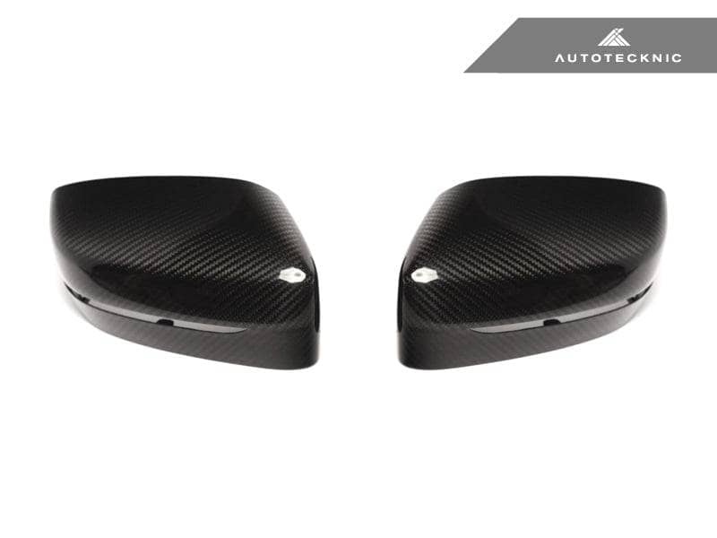 Kies-Motorsports AutoTecknic USA AutoTecknic Replacement Version II Dry Carbon Mirror Covers - BMW G30 5-Series | G32 6-Series GT | G11 7-Series