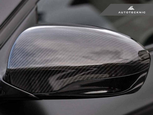 Kies-Motorsports AutoTecknic USA AutoTecknic Replacement Version II Dry Carbon Mirror Covers - F06/ F12/ F13 M6