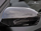 Kies-Motorsports AutoTecknic USA AutoTecknic Replacement Version II Dry Carbon Mirror Covers - F06/ F12/ F13 M6