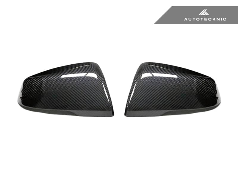 Kies-Motorsports AutoTecknic USA AutoTecknic Replacement Version II Dry Carbon Mirror Covers - F48 X1 | F44 2-Series Gran Coupe