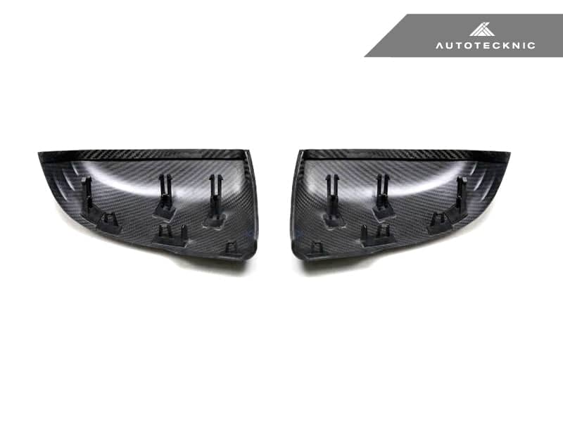 Kies-Motorsports AutoTecknic USA AutoTecknic Replacement Version II Dry Carbon Mirror Covers - F48 X1 | F44 2-Series Gran Coupe