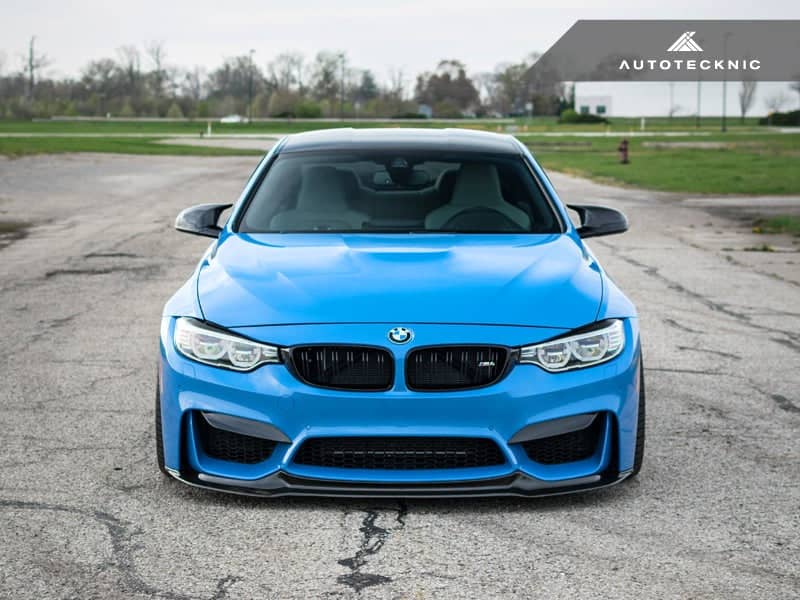 Kies-Motorsports AutoTecknic USA AutoTecknic Replacement Version II Dry Carbon Mirror Covers - F87 M2 Competition | F80 M3 | F82/ F83 M4