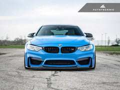 Kies-Motorsports AutoTecknic USA AutoTecknic Replacement Version II Dry Carbon Mirror Covers - F87 M2 Competition | F80 M3 | F82/ F83 M4