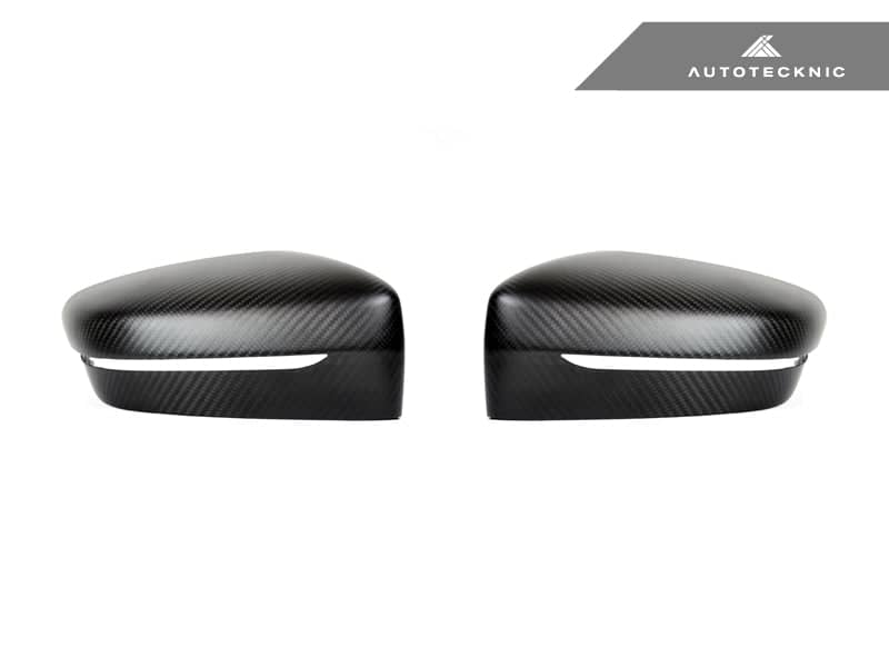 Kies-Motorsports AutoTecknic USA AutoTecknic Replacement Version II Dry Carbon Mirror Covers - G30 5-Series | G32 6-Series GT | G11 7-Series
