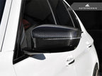 Kies-Motorsports AutoTecknic USA AutoTecknic Replacement Version II Dry Carbon Mirror Covers - G30 5-Series | G32 6-Series GT | G11 7-Series