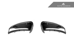 Kies-Motorsports AutoTecknic USA AutoTecknic Replacement Version II Dry Carbon Mirror Covers - Mercedes-Benz W205 C-Class