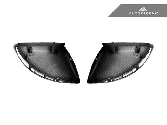 Kies-Motorsports AutoTecknic USA AutoTecknic Replacement Version II Dry Carbon Mirror Covers - Mercedes-Benz W257 CLS-Class