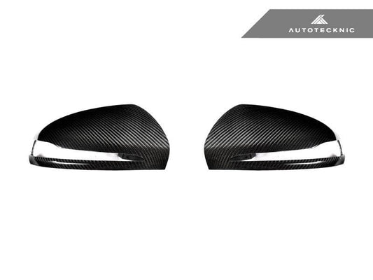 Kies-Motorsports AutoTecknic USA AutoTecknic Replacement Version II Dry Carbon Mirror Covers - Mercedes-Benz W257 CLS-Class