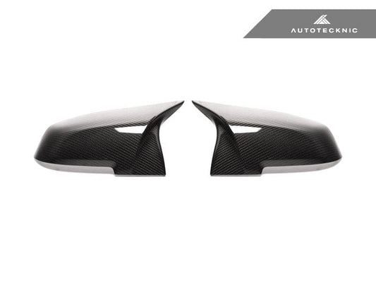 Kies-Motorsports AutoTecknic USA AutoTecknic Replacement Version II M-Inspired Dry Carbon Mirror Covers - F87 M2 | F22 2-Series | F30 3-Series | F32/ F36 4-Series