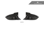 Kies-Motorsports AutoTecknic USA AutoTecknic Replacement Version II M-Inspired Dry Carbon Mirror Covers - F87 M2 | F22 2-Series | F30 3-Series | F32/ F36 4-Series