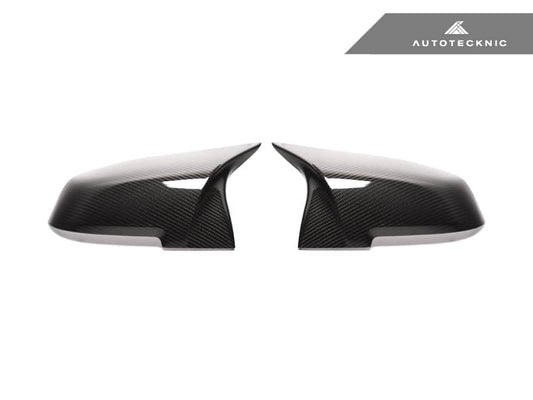Kies-Motorsports AutoTecknic USA AutoTecknic Replacement Version II M-Inspired Dry Carbon Mirror Covers - F87 M2 | F22 2-Series | F30 3-Series | F32/ F36 4-Series
