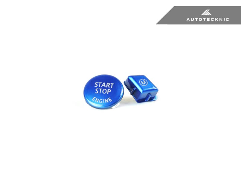 Kies-Motorsports AutoTecknic USA AutoTecknic Royal Blue M Button - E9X M3