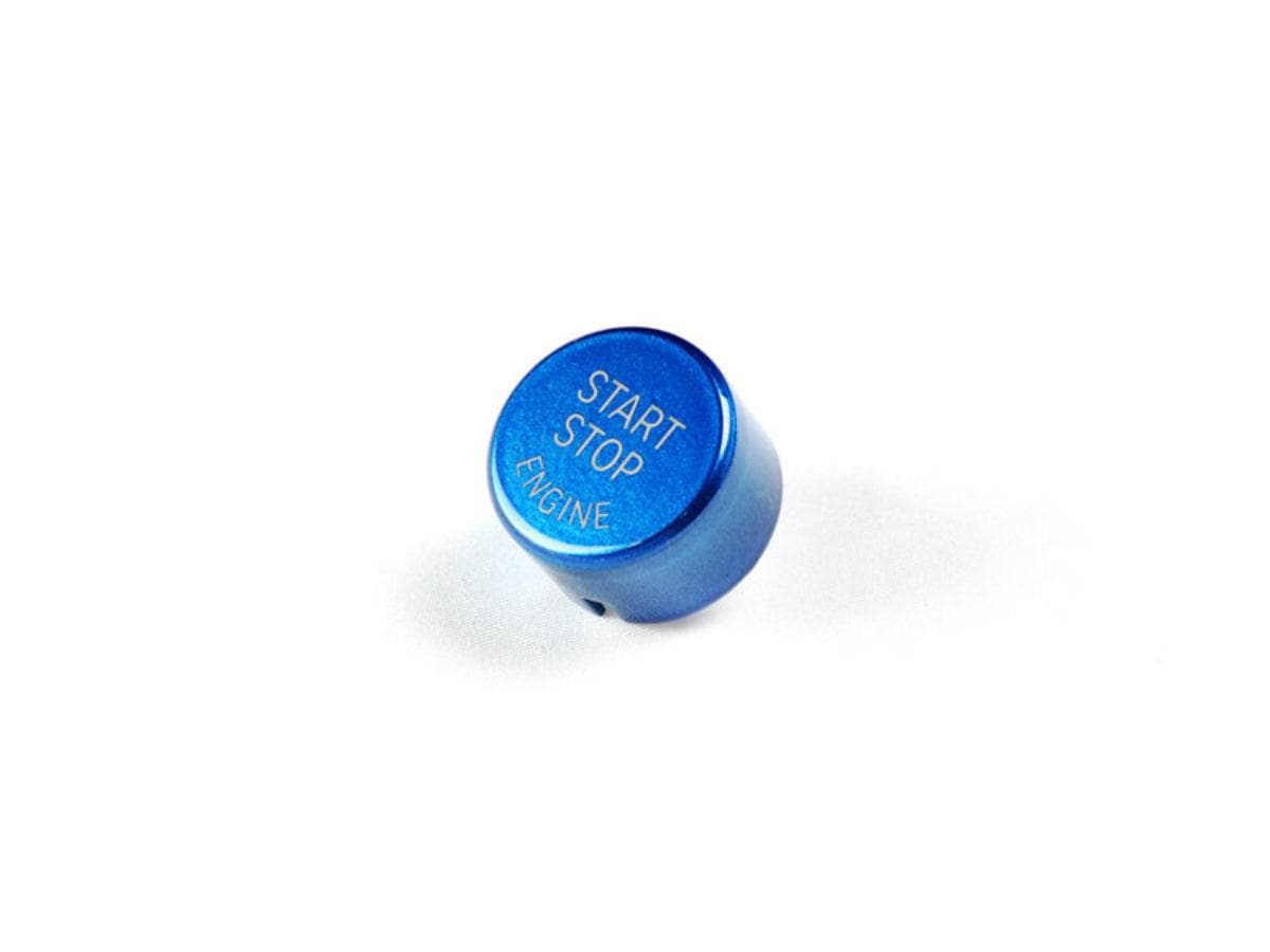 Kies-Motorsports AutoTecknic USA AutoTecknic Royal Blue Start Stop Button - A90 Supra 2020-Up A90 Supra / Royal Blue