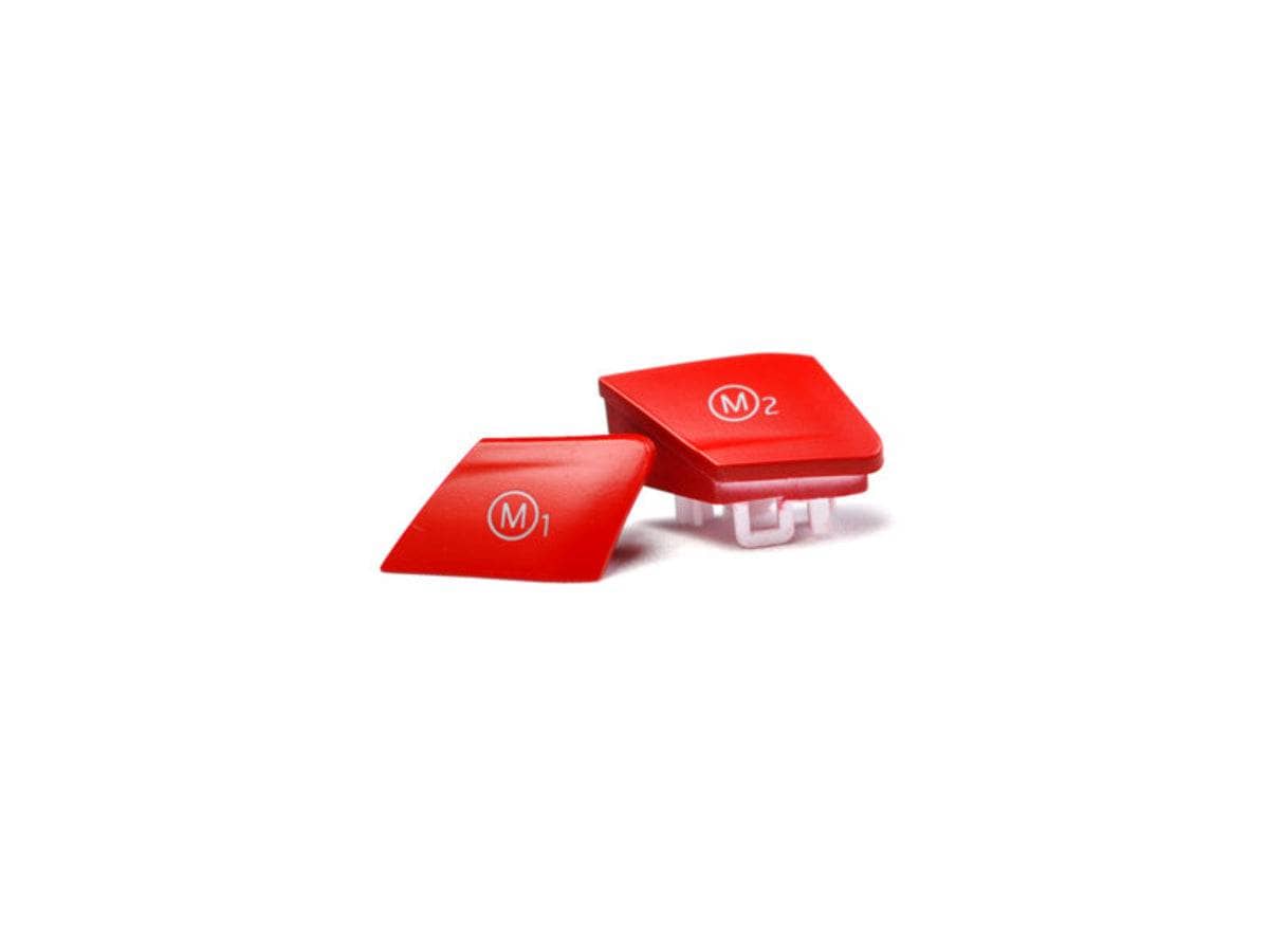 Kies-Motorsports AutoTecknic USA AutoTecknic Satin Red M1/ M2 Button Set - BMW F87 M2 F87 M2 / No Main image