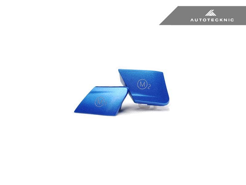 Kies-Motorsports AutoTecknic USA AutoTecknic Satin Royal Blue M1/ M2 Button Set - F10 M5 LCI F10 M5 / No