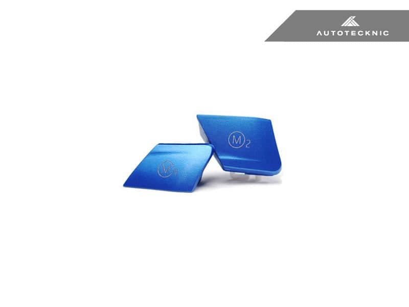 AutoTecknic Satin Royal Blue M1/ M2 Button Set - BMW F80 M3 | F82/ F83 M4 Secondary image