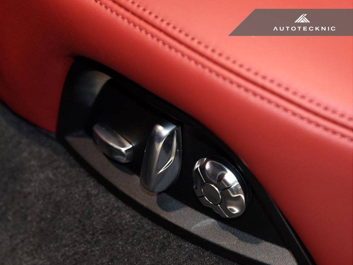 Kies-Motorsports AutoTecknic USA AutoTecknic Seat Adjustment Button Cap Set - Porsche
