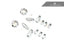 Kies-Motorsports AutoTecknic USA AutoTecknic Seat Adjustment Button Cap Set - Porsche