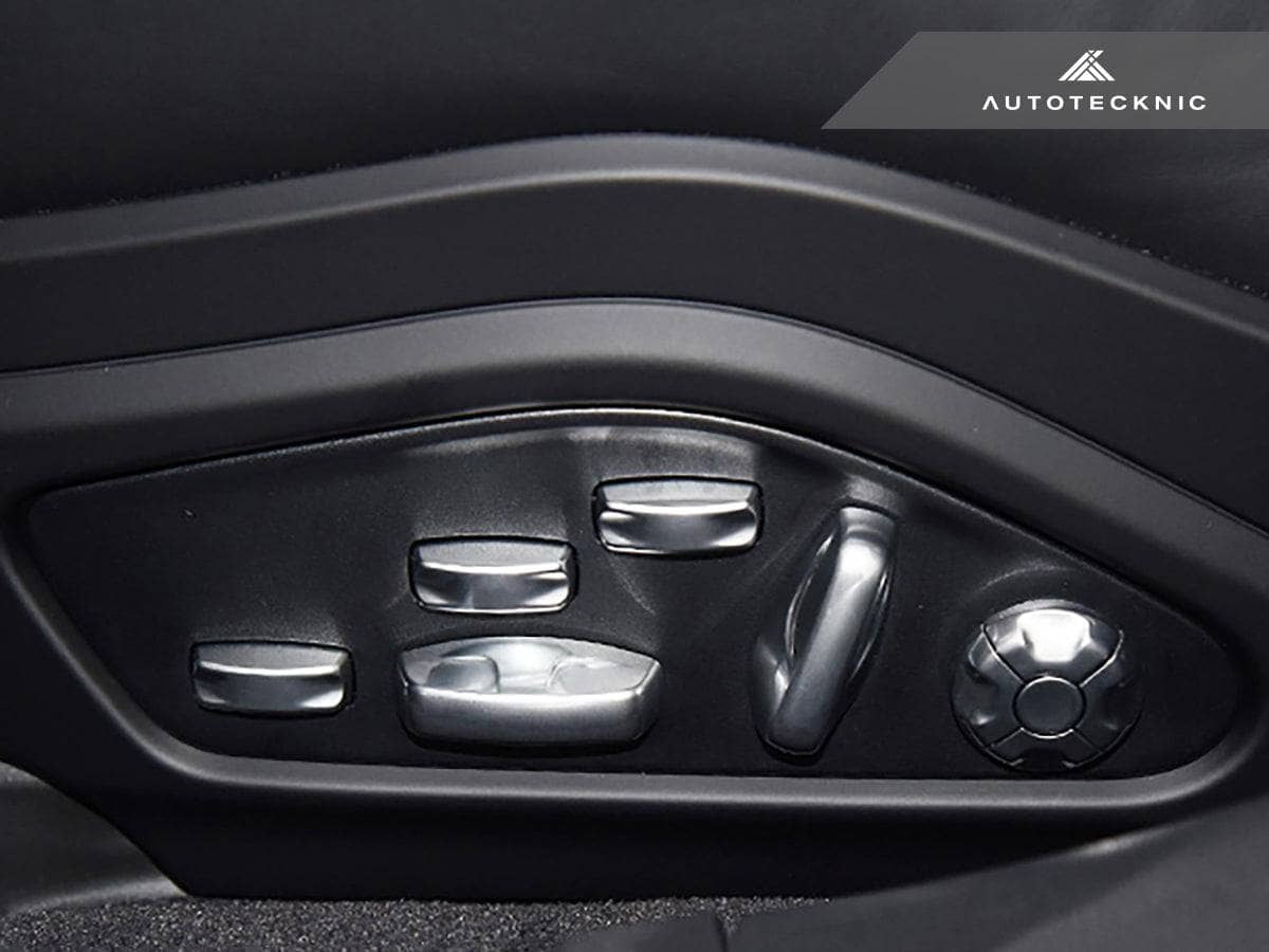 Kies-Motorsports AutoTecknic USA AutoTecknic Seat Adjustment Button Cap Set - Porsche