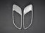 Kies-Motorsports AutoTecknic USA AutoTecknic Silver Fiber Hood Vents - BMW E90 M3 | E92 M3 | E93 M3
