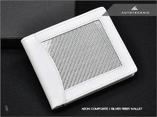 Kies-Motorsports AutoTecknic USA AutoTecknic Silver Fiber Wallet