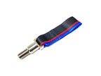 Kies-Motorsports AutoTecknic USA AutoTecknic Stainless Steel Tow Strap - BMW F87 M2 | F80 M3 | F82/ F83 M4 F87 M2 / Black with Tri-Color