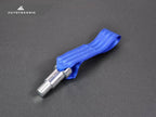 Kies-Motorsports AutoTecknic USA AutoTecknic Stainless Steel Tow Strap - BMW F87 M2 | F80 M3 | F82/ F83 M4 F87 M2 / Blue