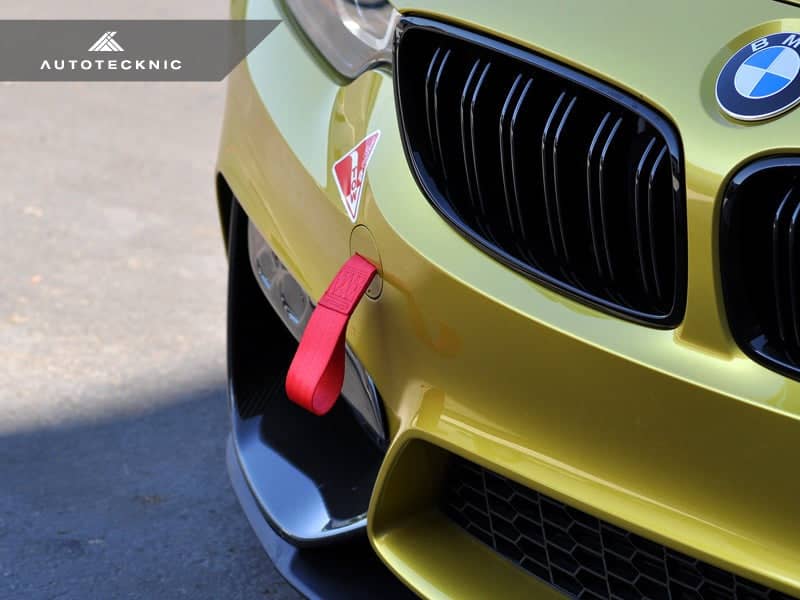 Kies-Motorsports AutoTecknic USA AutoTecknic Stainless Steel Tow Strap - F87 M2 | F80 M3 | F82/ F83 M4 Main image