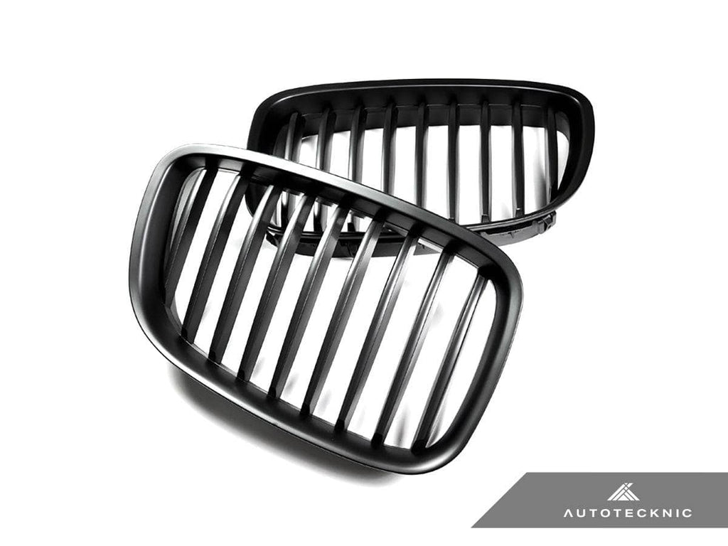 Kies-Motorsports AutoTecknic USA AutoTecknic Stealth Black Front Grille Set - BMW F07 5-Series Gran Turismo