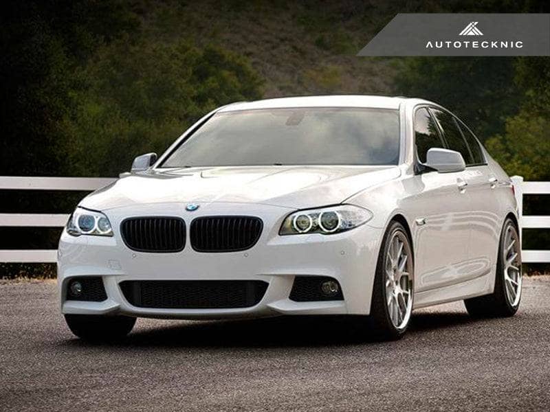 AutoTecknic Stealth Black Front Grille Set - BMW F10 Sedan | F11 Wagon | 5-Series Secondary image