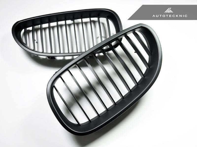 Kies-Motorsports AutoTecknic USA AutoTecknic Stealth Black Front Grille Set - E60 5-Series | M5