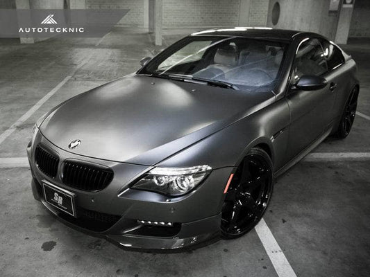 Kies-Motorsports AutoTecknic USA AutoTecknic Stealth Black Front Grille Set - E63/ E64 6-Series & M6