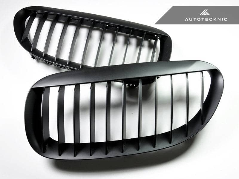 Kies-Motorsports AutoTecknic USA AutoTecknic Stealth Black Front Grille Set - E63/ E64 6-Series & M6