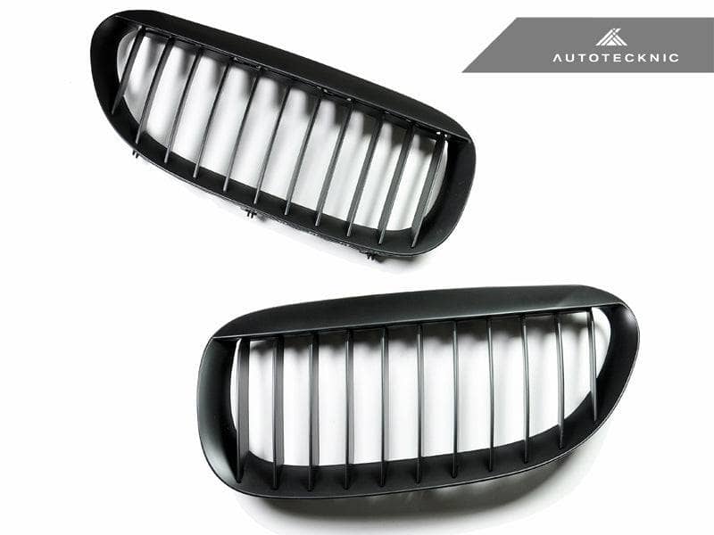 Kies-Motorsports AutoTecknic USA AutoTecknic Stealth Black Front Grille Set - E63/ E64 6-Series & M6
