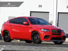 Kies-Motorsports AutoTecknic USA AutoTecknic Stealth Black Front Grille Set - E70 X5 / X5M | E71 X6 / X6M