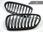 Kies-Motorsports AutoTecknic USA AutoTecknic Stealth Black Front Grille Set - E85 Z4 / Z4M