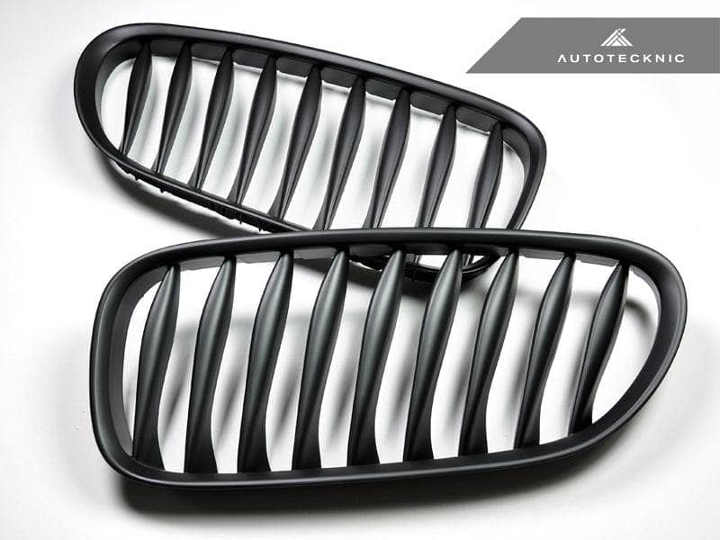 Kies-Motorsports AutoTecknic USA AutoTecknic Stealth Black Front Grille Set - E85 Z4 / Z4M