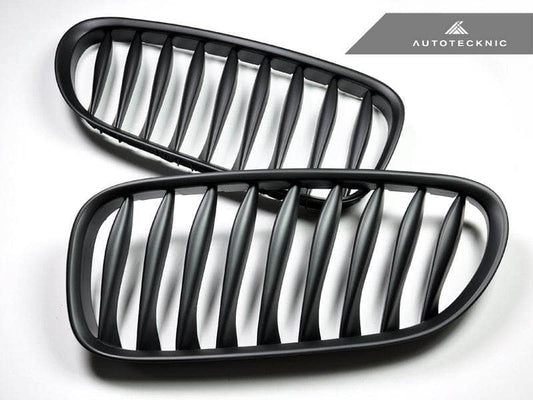 Kies-Motorsports AutoTecknic USA AutoTecknic Stealth Black Front Grille Set - E85 Z4 / Z4M