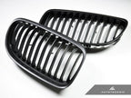 Kies-Motorsports AutoTecknic USA AutoTecknic Stealth Black Front Grille Set - E90 3-Series LCI